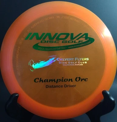 NEW! Champion Orc 164g PFN Pat# Innova Golf Disc - Image 1 of 2