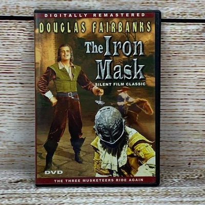 The Iron Mask [1929 DVD] Douglas Fairbanks Digitally Remastered Silent Film - Image 1 of 4