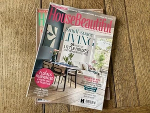 2 HOUSE BEAUTIFUL MAGAZINES APRIL& MAY 2025 IN VERY GOOD CLEAN CONDITION - Picture 1 of 7