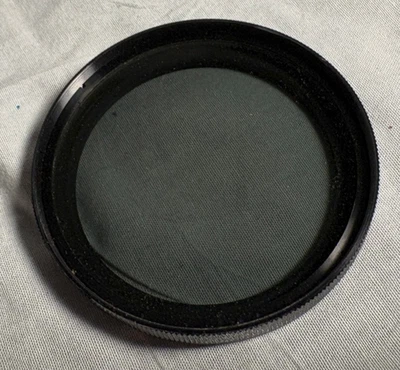 Vintage Nikon Nikkor 52mm Polar Filter Polarizer with Nikon Leather Case - Image 1 of 4
