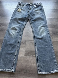 MEK Jeans Bootcut Flap Pocket Distressed Jeans Größe W31 L34 - Bild 1 von 9