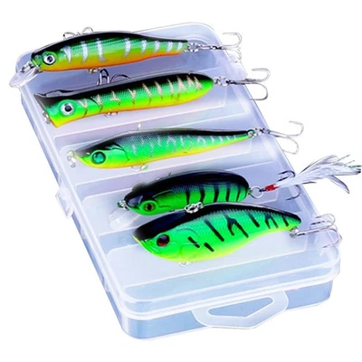  5 PCS/1 Sinkender Köder Für Süßwasserfischen Angler Ausrüstung Fischereiköder - Bild 1 von 4