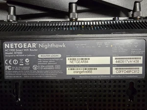 Netgear R7000-100PAS Nighthawk AC1900 1300 Mbps Wireless AC Router - Picture 1 of 3