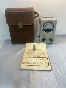 Telewave Model 44 30MHz-1000 mhz Impedance Serial #9884 Wattmeter. - Zdjęcie 1 z 9