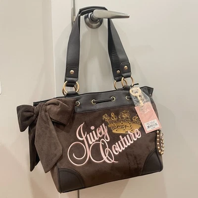 Bolso de Mano Juicy Couture Key To Juicy Daydreamer en Chocolate Nuevo con Etiquetas Foto 1 de 4