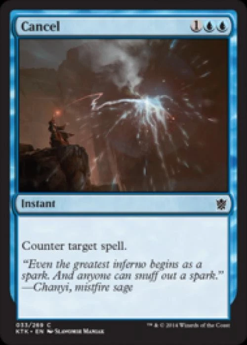 Cancel -Foil Medium Play MTG Khans of Tarkir - Image 1 of 1