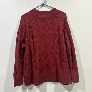 Aerie Women’s Sweater Size Medium Red - Picture 1 of 4