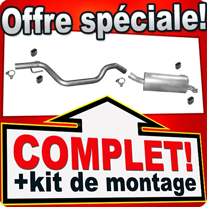 Échappement pour OPEL ZAFIRA B 1.9 CDTi pour avec FAP échappement - Photo 1/1