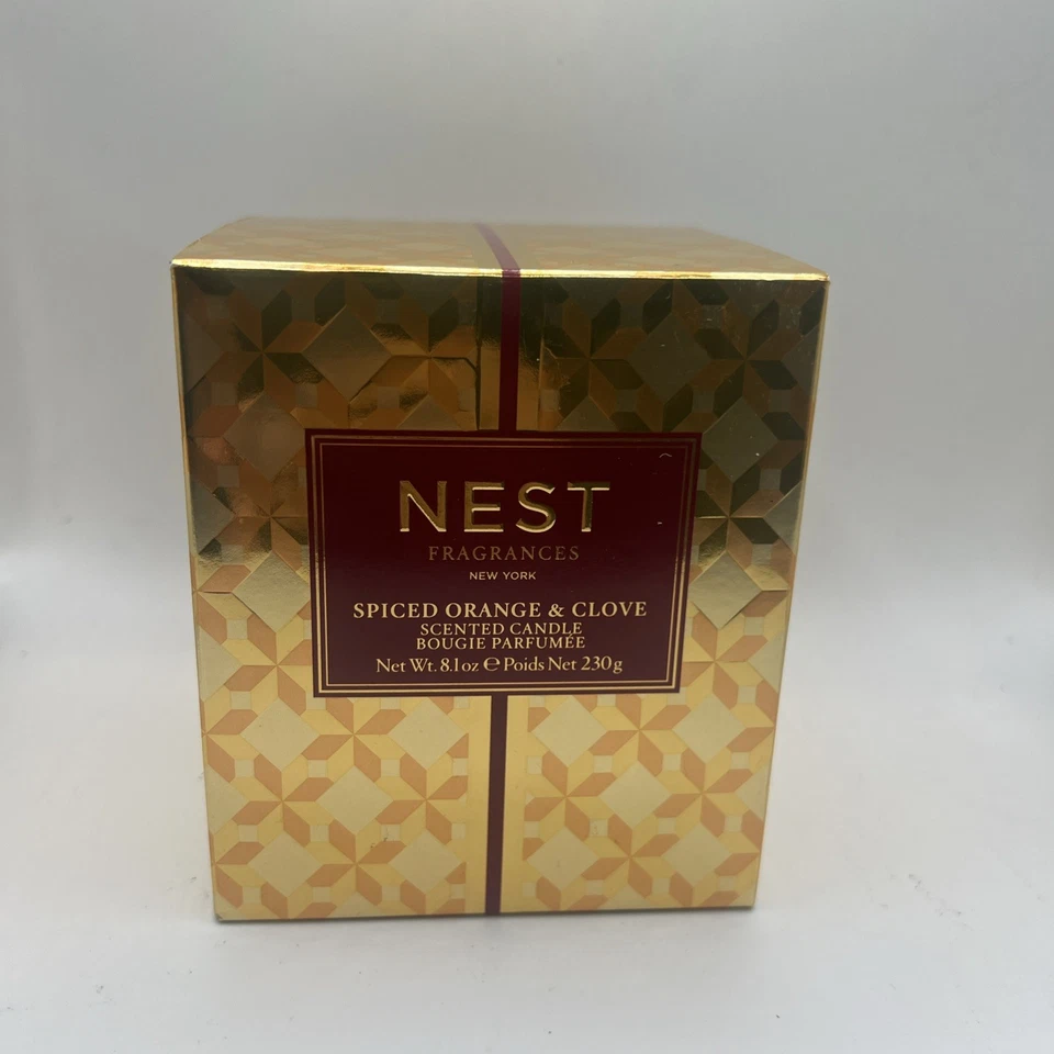 Vela perfumada Nest Fragrances naranja especiada y clavo 8,1 oz Foto 1 de 2