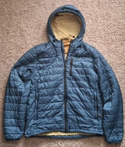 WREN Jaclet imbottito con cappuccio isolato impermeabile blu artico escursionismo campeggio zip M - Foto 1 di 13