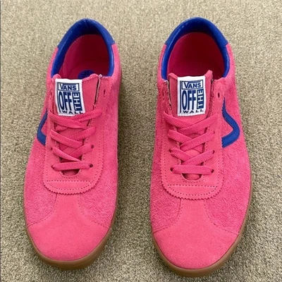 Zapato Vans Sport Low Gamuza PopCush br Bambino Madreselva/Azul M-11.5 W-13 Foto 1 de 4