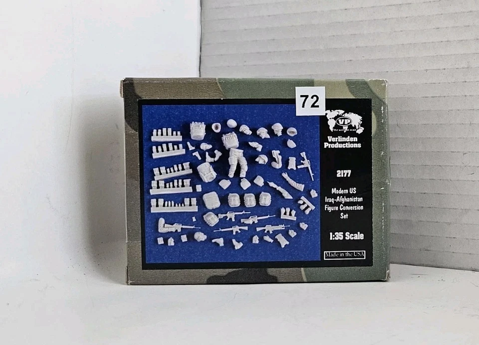 Verlinden Productions Figure Conversion Parts Modern US Iraq-afghanistan #2177