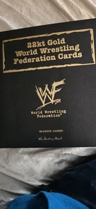 22K GOLD WWf Card 100 card total - Picture 1 of 24