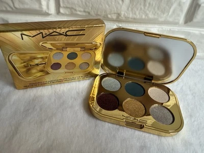 Mac TREASURED EYE SHADOW PALETTE X6: ALL THE RICHES, New In Box 100% AUTHENTIC - Image 1 of 4