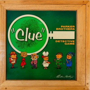 CLUE/CLUEDO Nostalgia Game Series 2002 Wooden Box Edition Parker Bros - Complete - Picture 1 of 20