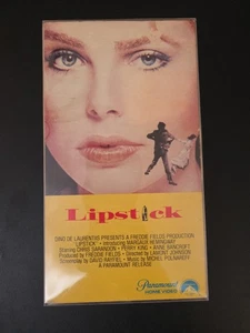 LIPSTICK VHS MARGAUX HEMINGWAY FULL BOX 1979 MODEL RAPIST LEGAL Untested - Picture 1 of 17