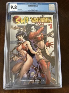Shi Vampirella #1 CGC 9.8 NM Crusade 1997 Crossover by Warren Ellis Cover A - Picture 1 of 9