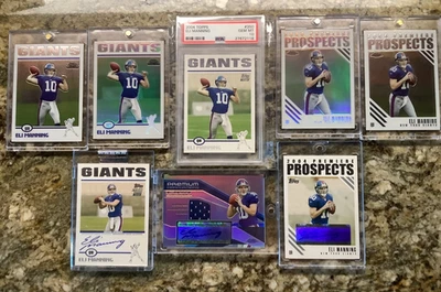 2004-15 Topps Eli Manning 3 Auto Cromo Refactor Master Base Collection Foto 1 de 4