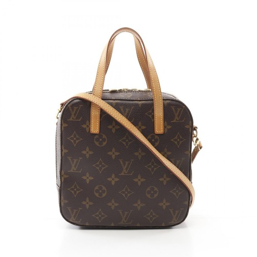 LOUIS VUITTON（LV） Borsa a mano Louis Vuitton Spontini 2 vie M47500 monogramma tela marrone usata donna LV
