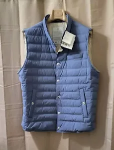 2350$ BRUNELLO CUCINELLI MENS LIGHTWEIGHT OUTWEAR DOWN VEST SZ:US L/52 EU - Picture 1 of 19