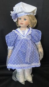 'Amy' Porcelain Doll by Princess House Exclusive Doll Collection by Janet Hewitt - Picture 1 of 11