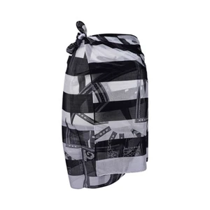 Estampado Bayadere Hermes Pareo Berlines negro/gris/blanco - Imagen 1 de 16