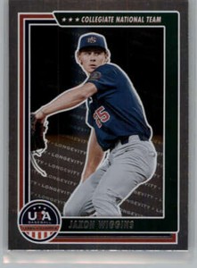 JAXON WIGGINS RC 2022 Panini Stars and Stripes Foil Base #40 ROOKIE XRC ID:36084