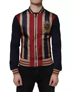 Dolce&Gabbana Herren Jacke Mehrfarbig Polyester #DGMillennials Sweatshirt Gr. IT 46 - Bild 1 von 8