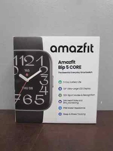 AMAZONFIT BIP 5 CORE SMARTWATCH BLACK MODEL: A2324 (28E) - Picture 1 of 2