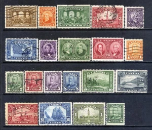 Canada 1917 - 1929 To $1 Used CV $166 L#RB355 - Picture 1 of 1