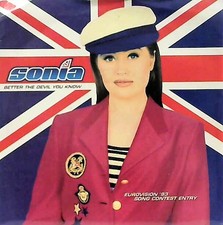 SONIA~BETTER THE DEVIL YOU KNOW~74321 146877~1st PRESS~7" VINYL SINGLE~EX+/EX