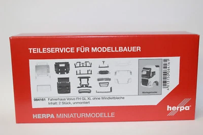 Herpa 084161 Volvo Fh Gl XL Cab Without Wind Deflector 1:87 H0 New IN Boxed - Image 1 of 2