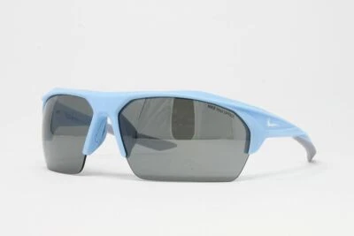 Gafas de sol para hombre Nike Terminus EV1030 496 azul valor mate 76 mm lentes plateadas Foto 1 de 4