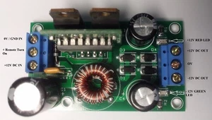 DC-DC Converter Single 12Vdc to Dual 12Vdc with Remote Power Turn On - Picture 1 of 1