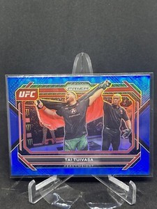 Tai Tuivasa 2023 PANINI PRIZM UFC BLUE #D /175 HEAVYWEIGHT!