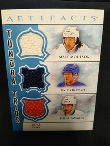 2013-14 Upper Deck Artifacts Tundra Trios Islanders