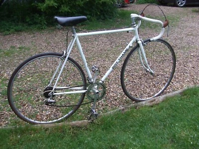 BICICLETA DE CARRERAS RARA ROY THAME VINTAGE original súper especificación, muy ligera, almacenada Foto 1 de 4