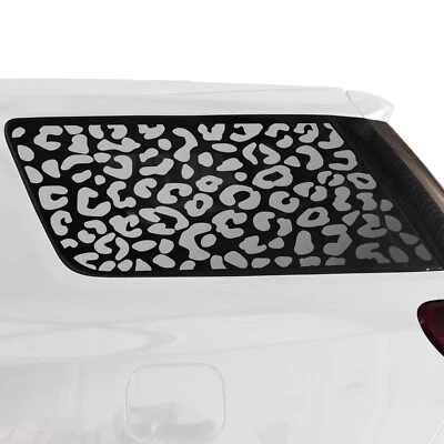 Fits GMC Acadia 2017 - 2023 Window Leopard Cheetah Print Decal Sticker - Image 1 of 4