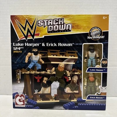 C3 WWE Stack Down Universe 21073 Luke Harper & Eric Rowan 124 Pieces 2015 NIB - Image 1 of 4