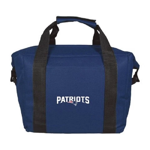 New England Patriots Soft-Sided Cooler Insulated Tote 12pk NFL Cover