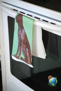 German Shorthair Pointer Kitchen Hand Towel - Picture 1 of 2