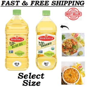 New - Bertolli Organic / Extra Light Olive Oil, ( Select Your Size ) - Picture 1 of 7