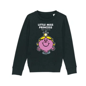 Mr Men Sweatshirt Little Miss Princess Long Sleeve Kids Unisex Jumper Pullover - Picture 1 of 16