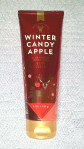 Bath & Body Works Body Cream Ultra Shea 8 oz. ~ Winter Candy Apple - Picture 1 of 2