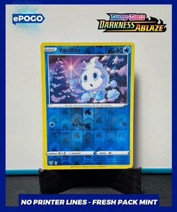 Tarjeta de Pokémon Vanillite Reverse Holo 045/189 Darkness En llamas COMO NUEVA Pokémon ✅ - Imagen 1 de 2