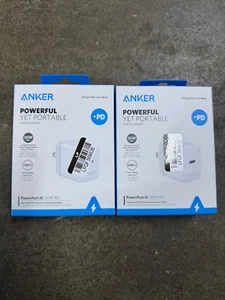 Anker PowerPort III 20W USB-C Power Delivery Wall Charger Faster - White* - Picture 1 of 1