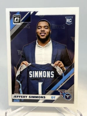 2019 Panini Donruss Optic Rookies Jeffery Simmons #108 Rookie RC - Image 1 of 2