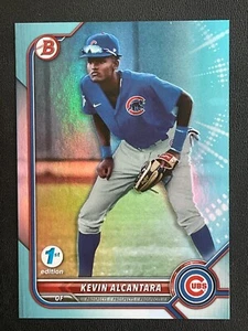 Kevin Alcantara 2022 Bowman 1st Edition Sky Blue Foil Prospect Card #BPPF-31 - Picture 1 of 2