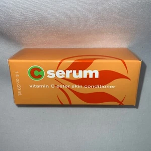 Serious Skin Care C Serum Vitamin C Ester Conditioner Sealed 1 fl oz Pump - Picture 1 of 5
