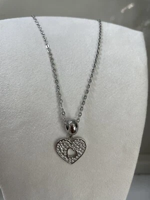 Brosway Collana Cuore Pendente  Pavè - Immagine 1 di 3